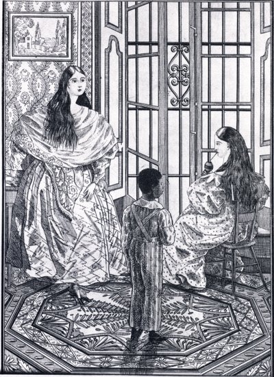 شرب ماتي في بوينس آيرس ، الأرجنتين في 1833-1834 بواسطة المدرسة الأرجنتينية